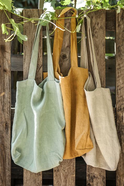 Natural Fabric And Linen Tote Bag 